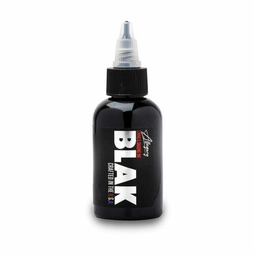 Allegory Blak Tattoo Ink Choose 2oz & 8oz Bottle - The Blackest of Black Ink  | eBay